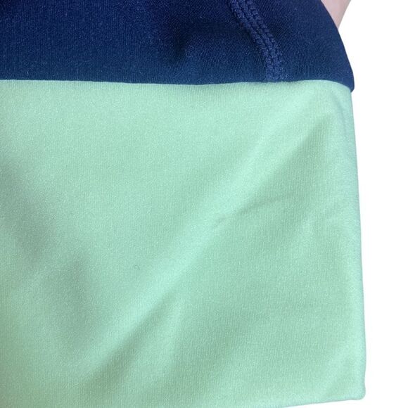 Sweaty Betty power half zip crop workout top long sleeved large colorblock - Picture 8 of 11